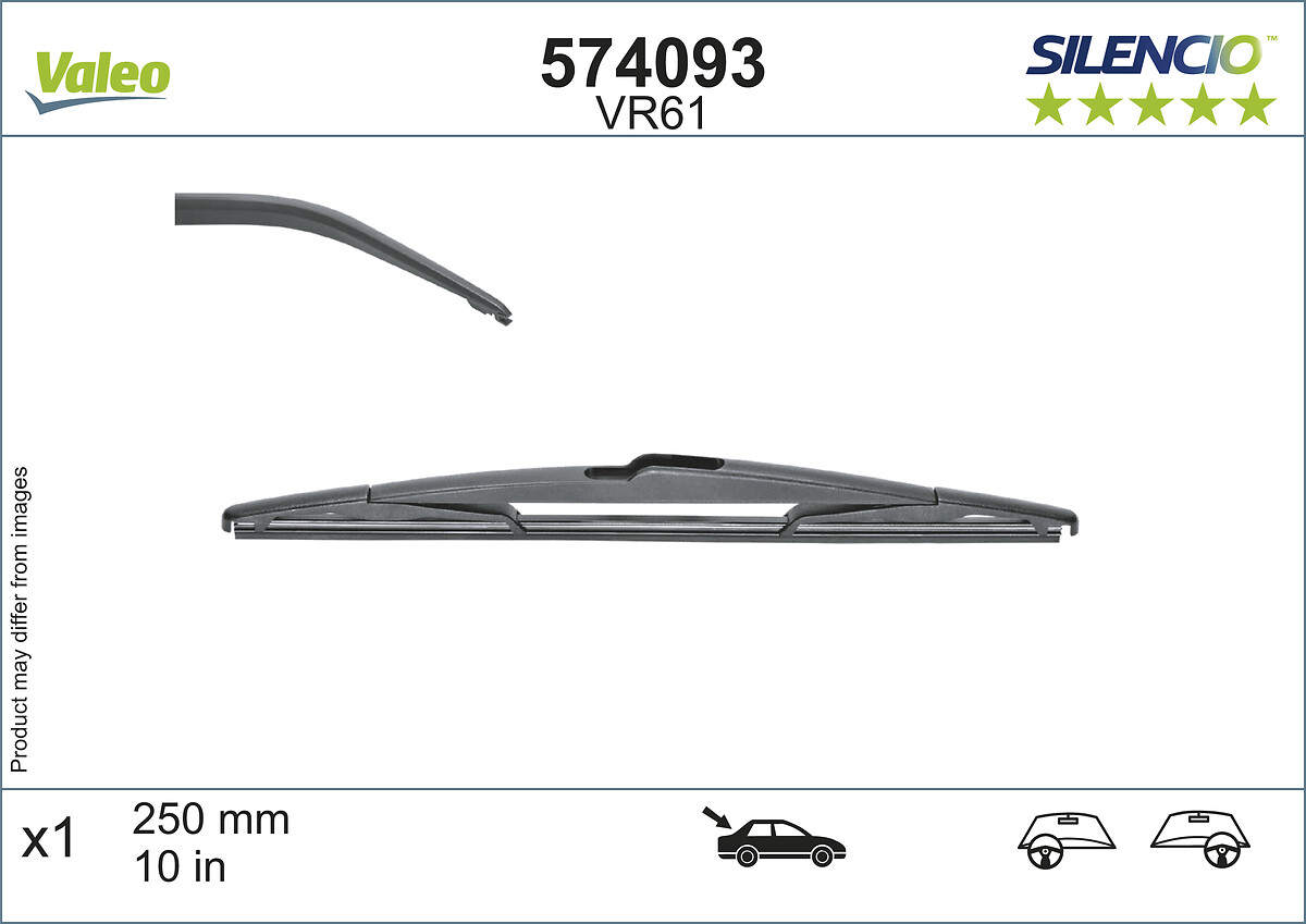VALEO VAL574093 törlőlapát